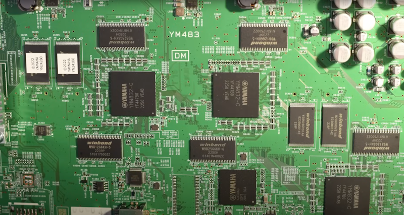 Yamaha Montage M System board